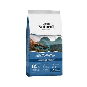 Dibaq Adult Medium Chicken &  Turkey 100% Natural Premium Dog Food
