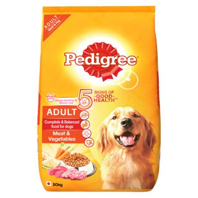 Pedigree Adult Dry Dog Food, Meat _ Vegetables