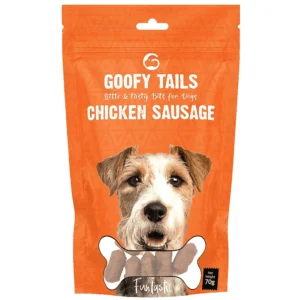Goofy Tails Chicken Sausage Stick Dog Treats 70gm