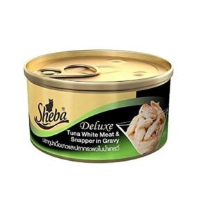 Sheba Deluxe Tuna & Snapper in Gravy Food for Adult Cat 85gm