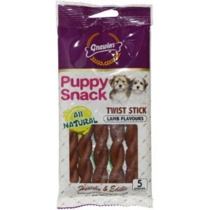 Gnawlers Twisted Stick Lamb Flavour (80gms)
