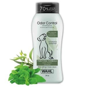 Wahl Odor Control Dog Shampoo - Eucalyptus Spearmint