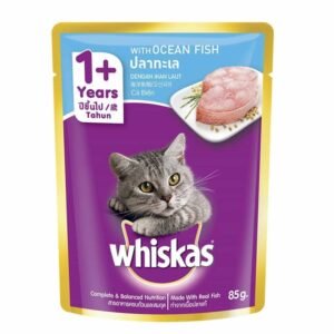Whiskas Ocean Fish Adult Wet Cat Food 85gm