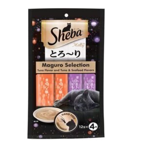 Sheba Melty Maguro Tuna & Seafood Flavour Cat Treat - 48g