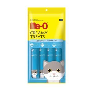 Me-o Creamy Cat Treats - Chicken & Liver - 60 g