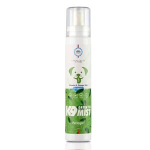 Petlogix Natural Green Tea & Coconut Oil K9 Deodorant Mist Natural Cleanser & Detangle Spray for Pet Dog Puppies & Cats, 120ml