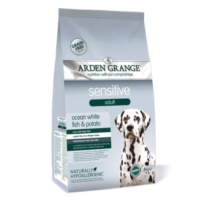 Arden Grange Sensitive Adult Dry Dog Food - Ocean White Fish and Potato