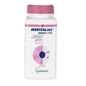 Merical Pet Briskit Calcium and Phosphorus Supplement 60 Tablets