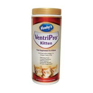 Venkys VentriPro Feed Supplement Mother Milk Replacement for Young Kittens 200gm