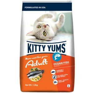 Kitty Yums Adult (+1 Year) Dry Cat Food, Ocean Fish