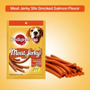 Pedigree Meat Jerky Dog Treat, Smoked Salmon - 60 grams