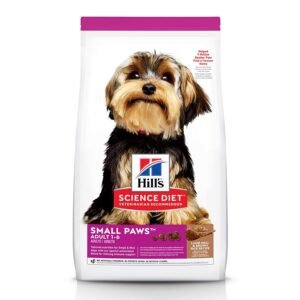 Hills Science Diet Adult Small Paws, Chicken Meal & Rice Recipe Dry Dog Food