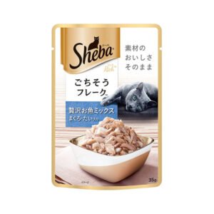 Sheba Premium Fish Mix (Maguro & Bream) Wet Cat Food 35gm
