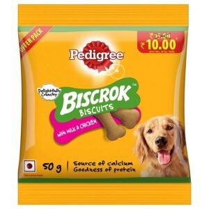 Pedigree Biscrok Chicken Biscuits 50gm