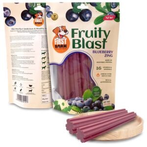 First Bark Fruity Blast Dog Treats Blueberry Zing, 225gm