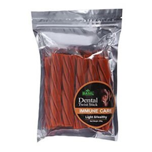 BASIL Dogs Immune Care Twist Sticks Light & Healthy 200 Grams