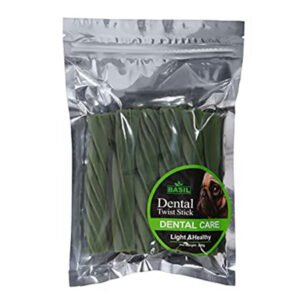BASIL Dogs Immune Care Twist Sticks Light & Healthy 200 Grams