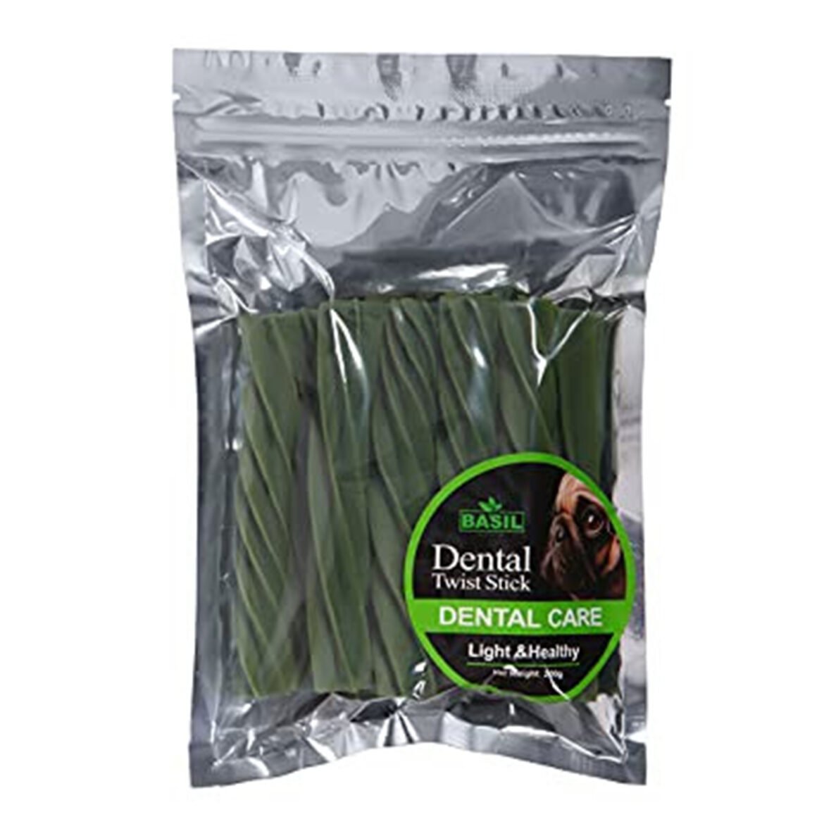 BASIL Dogs Immune Care Twist Sticks Light & Healthy 200 Grams