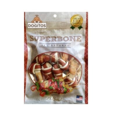 Dogaholic SuperBone Dog Treat- BBQ Flavour, 7 Bones