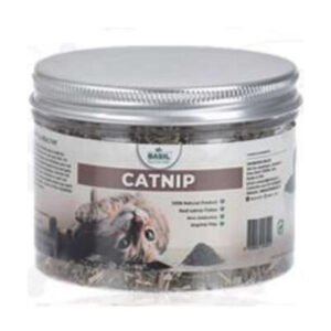 Basil Catnip In Jar For Cats & Kittens, 30 g Jar