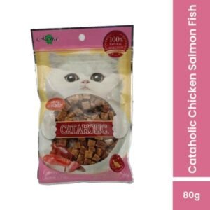 Cataholic Chicken & Salmon & Fish Cubes 80g