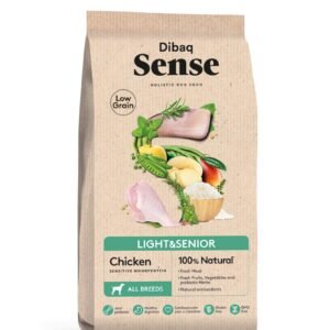 Dibaq Sense Low Grain Light and Senior Chicken Dry Dog Food