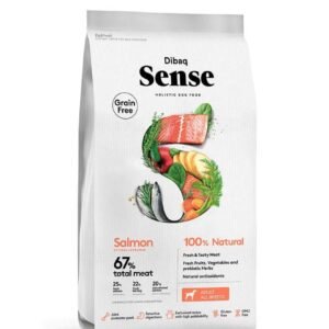 Dibaq Sense Grain Free Salmon Hypoallergenic 100% Natural Adult All Breeds Dog Food