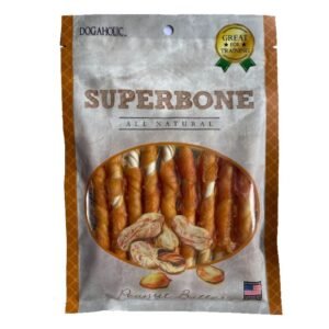Dogaholic Superbone Peanut Butter Chicken 9 Sticks