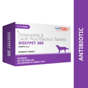 Savavet Doxypet (Doxycycline) Tablet for Dogs and Cats 10 tablets