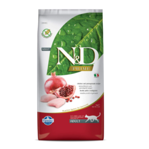 Farmina N & D Prime Chicken & Pomegranate Grain free Cat Dry Food Adult