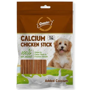 Gnawlers Calcium Chicken Stick Dog Treat 270gm