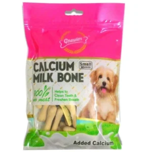 Gnawlers Calcium Milk Bone Dog Treats 90Pcs