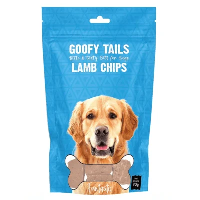 Goofy Tails Lamb Chips Dog Treats 70gm