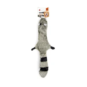 Barkbutler Fofos Skinneez Raccoon Toy for Dogs