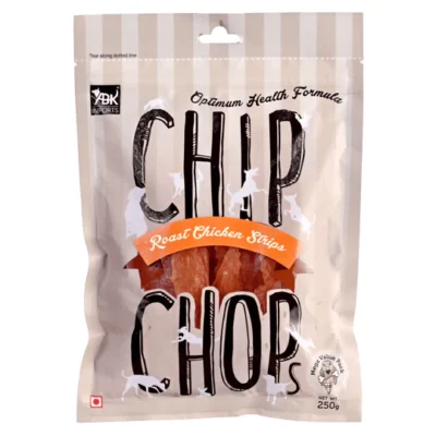 Chip Chops Roast Chicken Strips Dog Treats 250gm
