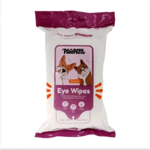 Pawpaya Eye Wipes for Dogs and Cats 25Pc