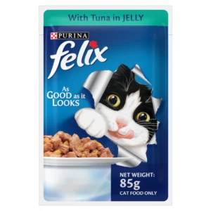 Purina Felix Tuna with Jelly Adult Cat Wet Food 85gm