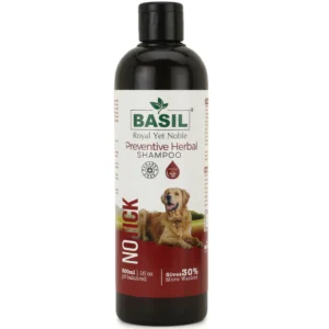 Basil Herbal No Ticks Dog Shampoo 500ml