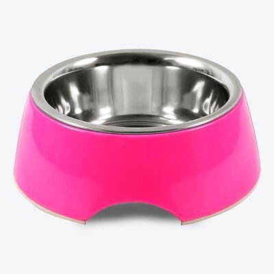 Toothsome Meal Food Bowl for Dogs - Pink