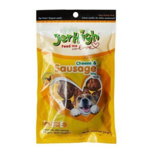 JerHigh Cheese & Sausage Dog Treats - 100 g