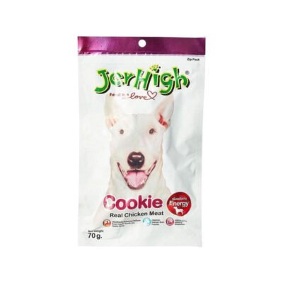 JerHigh Cookie with Real Chicken Meat Dog Treats - 70 g