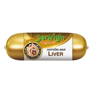 JerHigh Hotdog-Bar Dog Treat - Liver - 150 g