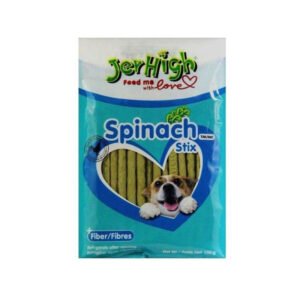 JerHigh Spinach Stix Dog Treats - 100 g