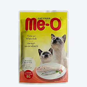 Me-O Wet Food Tuna with Chicken in Jelly Wet Cat Food - 80 g