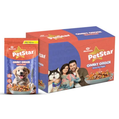 Mankind PetStar Chunky Chicken Puppy Gravy 120gm
