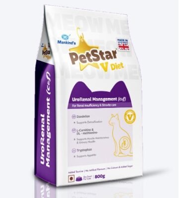 Mankinds PetStar V Diet - UroRenal Management (c&f) For Cat 800gm