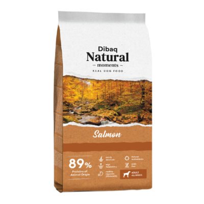 Dibaq Natural Moments for Adults Salmon Dry Dog Food