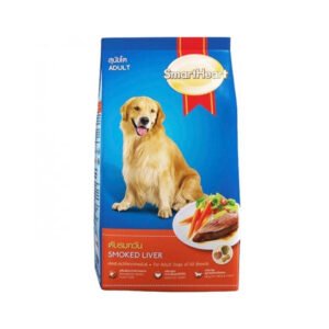 SmartHeart Smoked Liver Adult Dry Dog Food