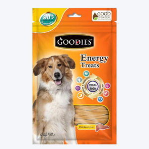 Goodies Energy Dog Treats - Chicken Liver - 500 g