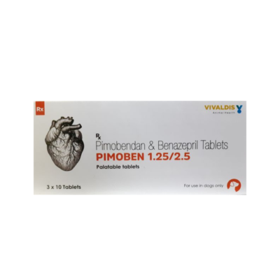 Vivaldis Pimoben Pimobendan 1.25 Mg And Benazepril 2.5mg